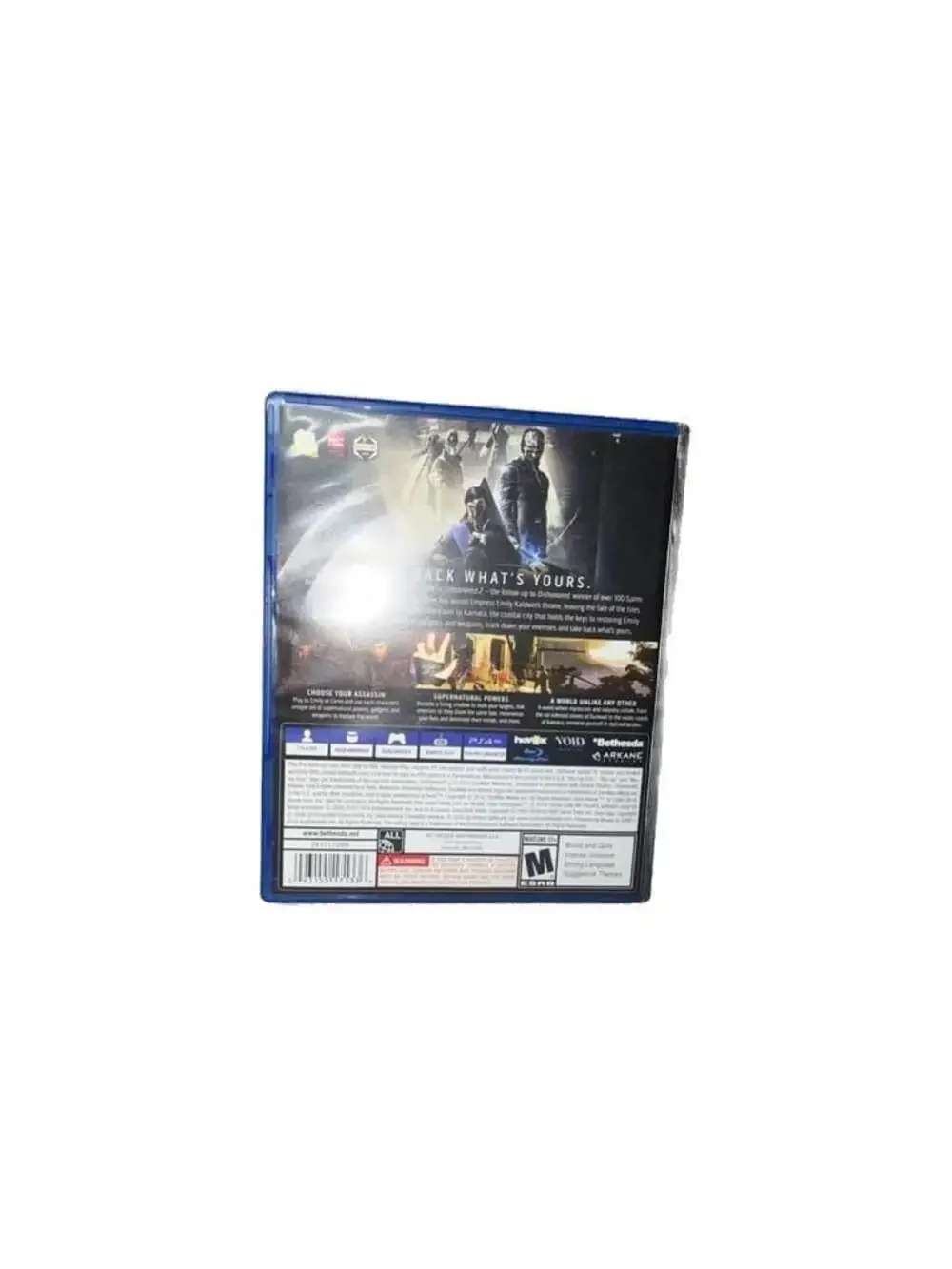 Dishonored 2 PlayStation 4 Video Game with Imperial Assassin's Pack Insert